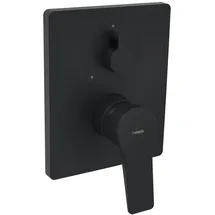 Hansa Twist Einhandwannenmischer Schwarz Matt