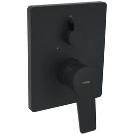 Hansa Twist Einhandwannenmischer Schwarz Matt