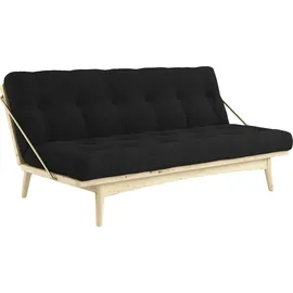 Karup Schlafsofa 2-Sitzer Polyester braun