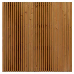 Elephant Zaun Fichte braun Stripes Black 179x179cm