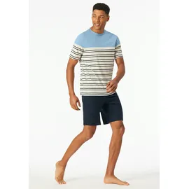 SCHIESSER Shorty »Casual Nightwear« 2 tlg., blau
