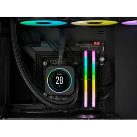 Corsair Vengeance RGB DDR5 32GB DDR5-6200, CL36 Intel XMP 3.0 Desktop-Arbeitsspeicher – Schwarz