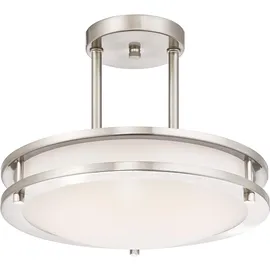 Westinghouse Lauderdale 1 x 30 cm dimmbar Nickel gebürstet