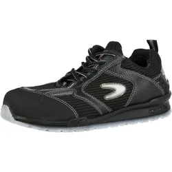 Sicherheitshalbschuhe S1 "PETRI" RUNNING - 43 - schwarz