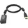Vision USB-A 5 m Schwarz