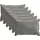 vidaXL Kissenbezug Houten 40 x 60 cm Silber
