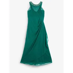 bonprix Mesh-Abendkleid, grün, 36