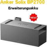 Anker SOLIX BP2700 Erweiterungsbatterie, für Anker 3 Pro/2 Pro/AC/Plus, 2,7kWh