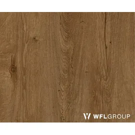 WFL GROUP Esstisch Rund Groß XXL Ausziehbar im Loft-Stil – 100 bis 250 cm – Extra Lang Ausziehtisch mit Weißen Holzbeinen, Industrieller Tisch für 5-1... - Braun