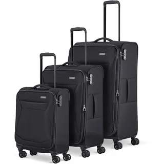 Travelite Chios Koffer-Set 3-tlg. schwarz