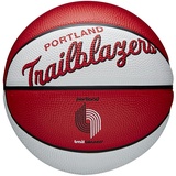 Wilson Mini-Basketball TEAM RETRO, PORTLAND TRAIL BLAZERS, Outdoor, Gummi, Größe: MINI