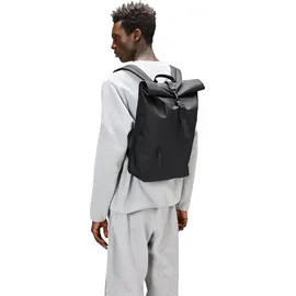 Rains Rucksack Rolltop Black
