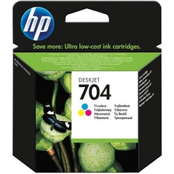 Original HP Tinte Patrone 704 farbig für Ink Advantage 2000 2010 2020 2060 Bl...
