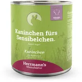 HERRMANN'S | Kaninchen mit Reisflocken | Selection Sensible | x 800 g