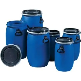 Graf Weithalsfass 120 l blau
