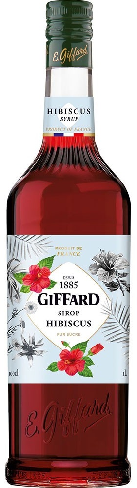 Giffard Hibiskus Sirup Hibiscus 1l