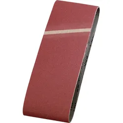 kwb 914708, Schleifgurt, Aluminium, Metall, Holz, Aluminiumoxid, Braun, 620 mm,