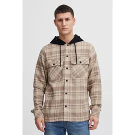 !Solid Langarmhemd Beige L