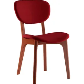 Home Affaire Stuhl COZY Polyester rot
