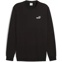 Puma Essentials Small No. 1 Logo French Terry Crew Sweatshirt Herren 01 black L