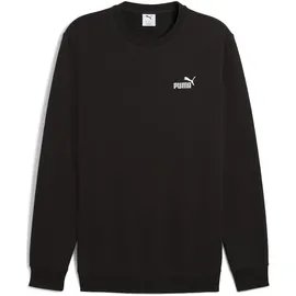Puma Essentials Small No. 1 Logo French Terry Crew Sweatshirt Herren 01 black L