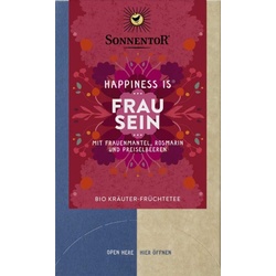 Sonnentor Frau sein Tee Happiness is bio (18Btl)