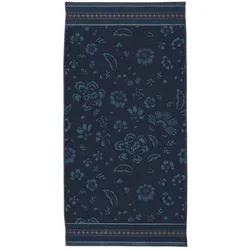 PIP Studio Duschtuch Jasmin 70 x 140 cm Baumwolle Blau