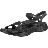 On-the-go 600 Brilliancy Sport Sandalen, Black Textile Trim, 42 EU