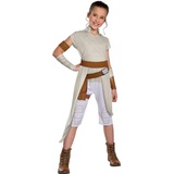 Star Wars Rubies 3701252 Rey Classic EP. IX Kinderkostüm Größe S, M, L