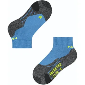 Falke TK2 Short Kinder Trekking 2 Socken, blau