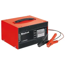 Einhell Batterie-Ladegerät CC-BC 10 E -  für Weidezaunbatterien, KFZ-Batterieladegerät, 12 Volt