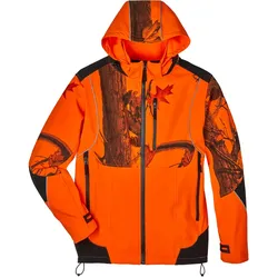 Scheibler Jäger-Softshelljacke Birke - orange - XL