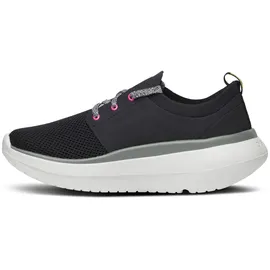 Oofos OOmy Stride Recoveryschuh Damen-weiß,schwarz, Größe 38 (auch verfügbar in 39, 40, 41, 42)