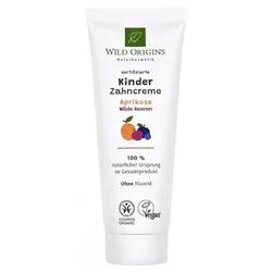 Wild Origins Bio Kinder-Zahncreme ohne Fluorid