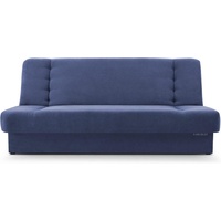 e-meubles Sofa mit Schlaffunktion und Bettkasten, Kippsofa Klappsofa Schlafsofa Clic-Clack Couch für Wohnzimmer Federkern Sofagarnitur Polstersofa - cyprus