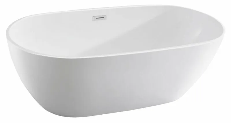 DOURO Freistehende Badewanne 180x80 cm, weiss