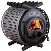 BRUNO Pyro III Stahl Schwarz