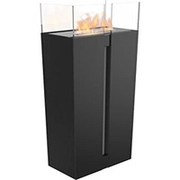 Kratki Romeo Bioethanol-Kamin freistehender Biocontainer 0,5 l TÜV-zertifizierter pulverbeschichteter