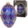 Krebs Glas Lauscha Christbaumschmuck, Blau Glas, 6x10x6 cm, Dekoration, Weihnachtsdekoration, Weihnachtsbaumschmuck