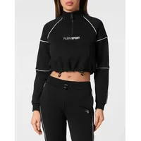 Plein Sport Sweatjacke mit, schwarz XL