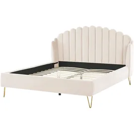 Beliani Ambillou 180 x 200 cm Hellbeige