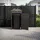 ML-Design Mülltonnenbox 68 x 80 x 124 cm grau
