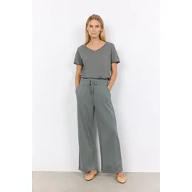 Soyaconcept Damenhose Banu, Mittlere Taille, Hose lockere Passform, misty, XXL - XXL