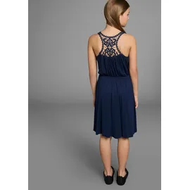 Kidsworld Jerseykleid Mädchen unifarben Blau 164/170