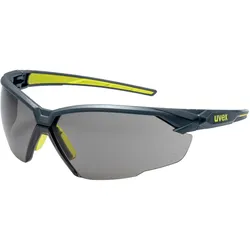 UVEX Arbeitsschutz suXXeed, Schutzbrille, Beide Geschlechter, Grau, Gelb, Grau,