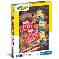 CLEMENTONI 39564 Italy Puzzle 1.000 Teile-Minions The Rise of Gru, One Size