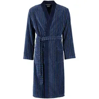 CAWÖ Bademäntel Herren Kimono Graphic 4851 blau - 11 in blau - 11 | Gr.: S