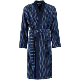 CAWÖ Bademäntel Herren Kimono Graphic 4851 blau - 11 in blau - 11 | Gr.: S