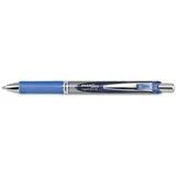 Pentel EnerGel BL80-CX Gelschreiber blau/silber, Schreibfarbe: blau,