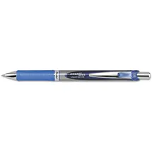 Pentel EnerGel BL80-CX Gelschreiber blau/silber, Schreibfarbe: blau